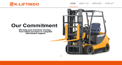 Desktop Screenshot of k-liftindo.com